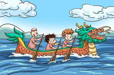 端午赛龙舟 VRF高清图片中的文化传承与视觉盛宴